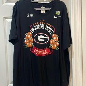 NWT Nike black XXL Men’s Georgia Bulldog T-shirt